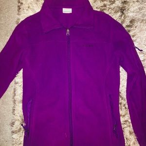 Columbia zip up fleece